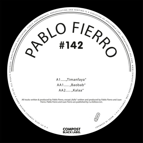 Cover PABLO FIERRO, timanfaya ep