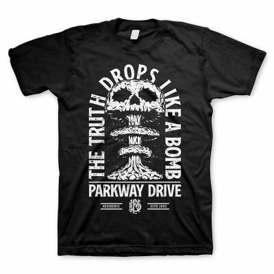 PARKWAY DRIVE – bombs (boy) black (Textil)