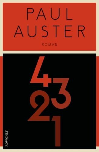 PAUL AUSTER, 4321 cover