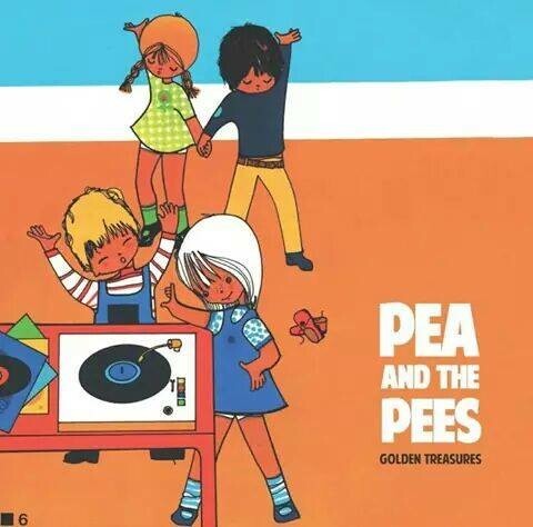 PEA AND THE PEES – golden treasures (LP Vinyl)