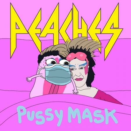 PEACHES, pussy mask cover