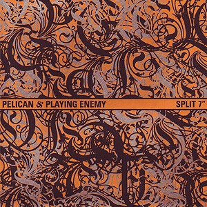 Cover PELICAN / PLAYING ENEMY, split