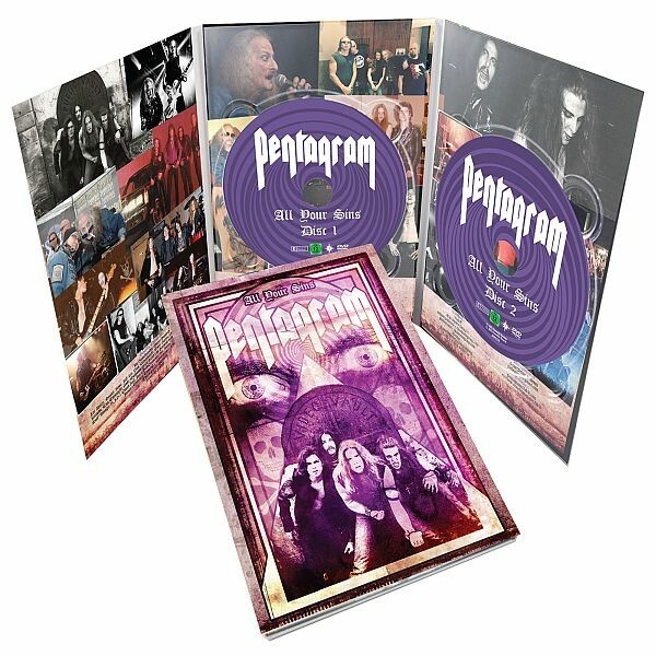 Cover PENTAGRAM, all your sins - video vault