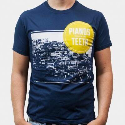 PIANOS BECOME THE TEETH – crowded (boy) navy (Textil)