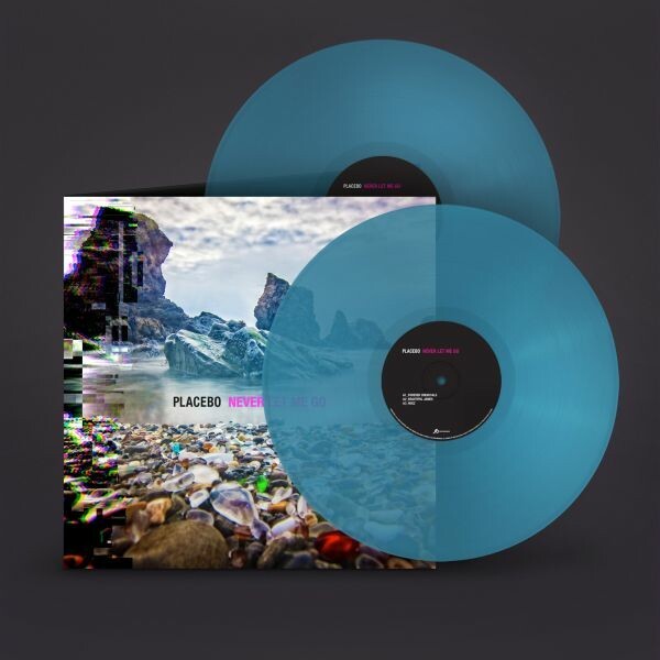 Cover PLACEBO, never let me go (transparent turquoise)