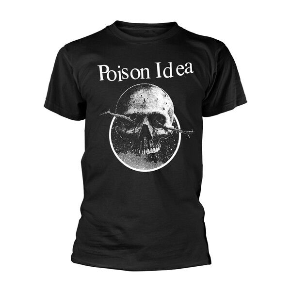 POISON IDEA – skull logo (boy) black (Textil)