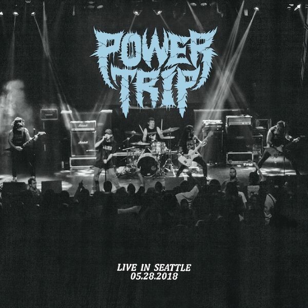Cover POWER TRIP, live in seattle (blue / black)