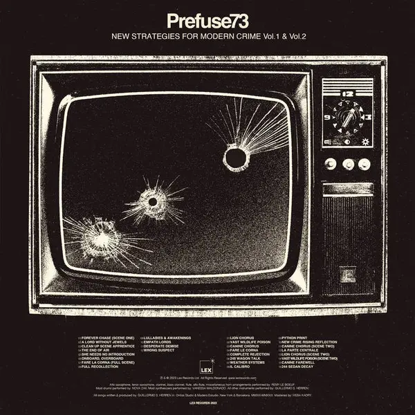 PREFUSE 73 – new strategies for modern crime vol. 1&2 (LP Vinyl)