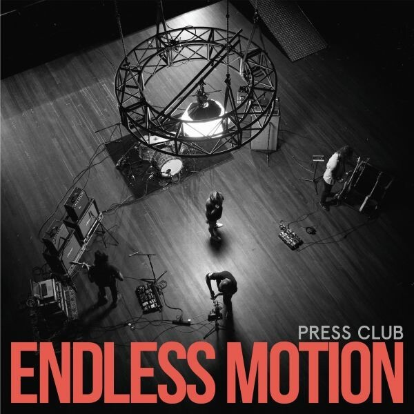 PRESS CLUB – endless motion (opaque red) (LP Vinyl)