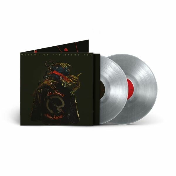 Cover QUEENS OF THE STONE AGE, in times new roman... (silver coloured edition)