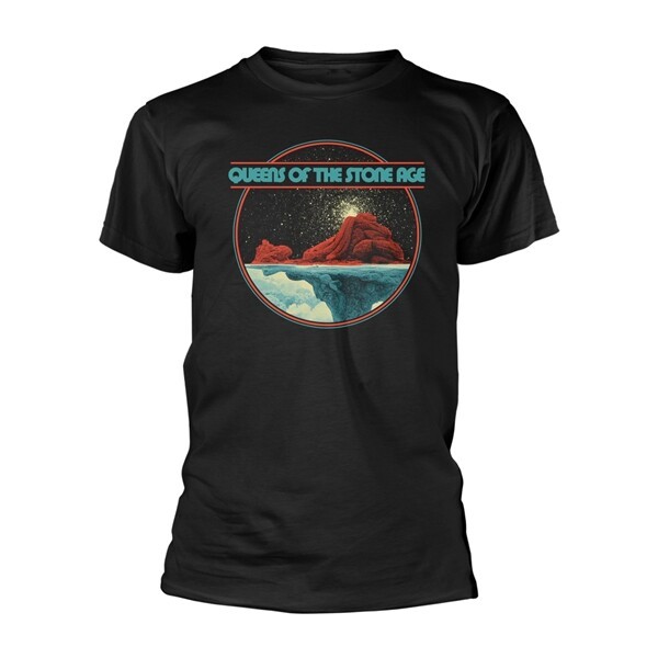 Cover QUEENS OF THE STONE AGE, mountain (boy) black