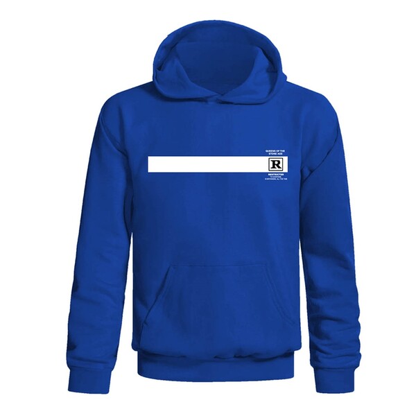 Cover QUEENS OF THE STONE AGE, rated r (boy) hoodie blue