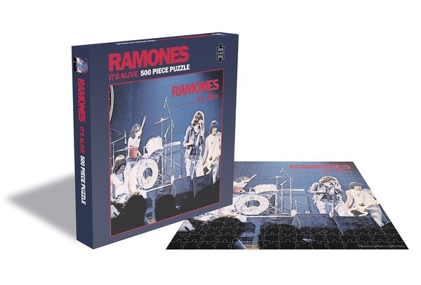 Cover RAMONES, it´s alive (500 piece jigsaw puzzle)