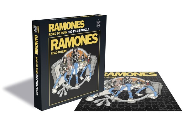 Cover RAMONES, road to ruin (500 piece jigsaw puzzle)