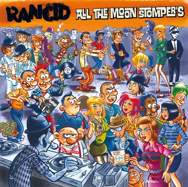 RANCID, all the moonstompers cover