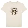 RAUTIE – drumming cat (boy), papyrus bamboo (Textil)