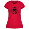 RAUTIE – drumming cat (girl), red (Textil)