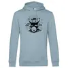 RAUTIE – drumming cat (kapu), blue fog (Textil)