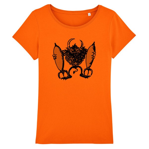 RAUTIE, rocket devil (girl), orange cover