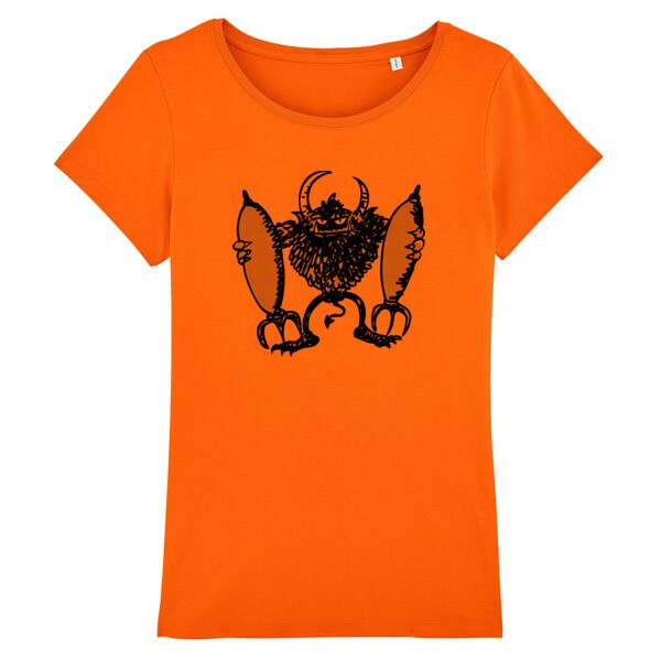 RAUTIE – rocket devil (girl), orange (Textil)