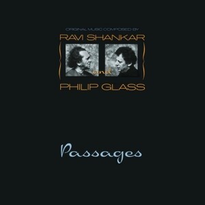 Cover RAVI SHANKAR & PHILIP GLASS, passages
