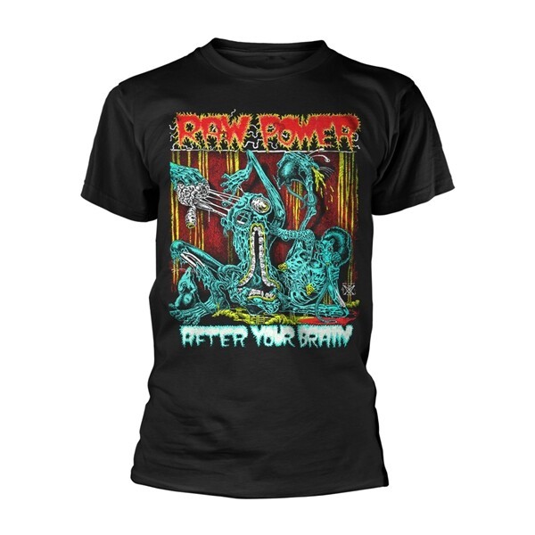 RAW POWER – screams from the gutter (boy) black (Textil)