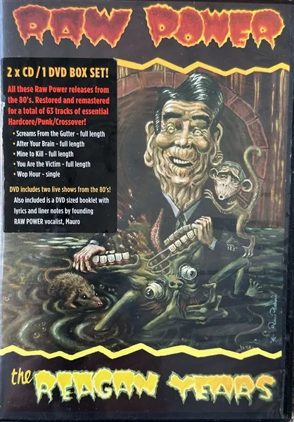 RAW POWER – the reagan years (CD)