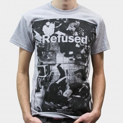 Cover REFUSED, live photo (boy) sports gray