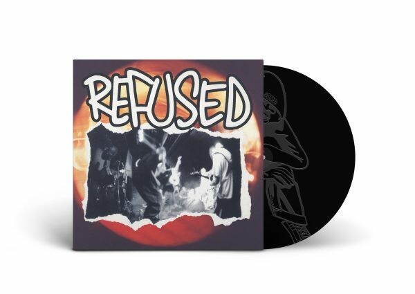 Cover REFUSED, pump the brakes - etched edition