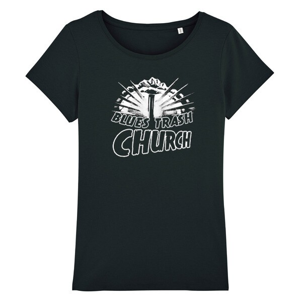 Cover REVEREND BEAT-MAN, blues trash church (girl), black