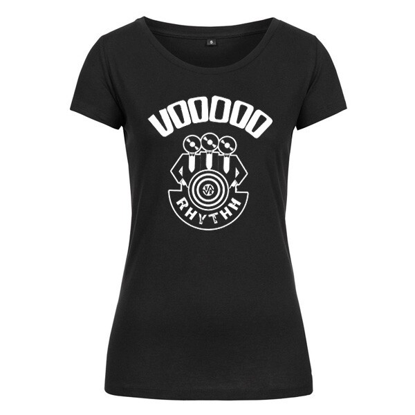 REVEREND BEAT-MAN – voodoo rhythm records (girl), black (Textil)
