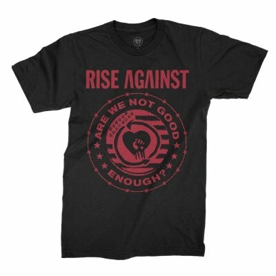 Cover RISE AGAINST, good enough (boy) black