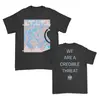 RISE AGAINST – iridescent credible threat (boy) black (Textil)