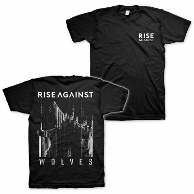 Cover RISE AGAINST, wolves pocket (boy) black