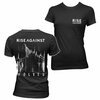 RISE AGAINST – wolves pocket (girl) black (Textil)