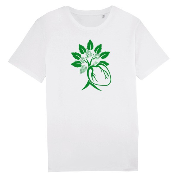 Cover RISOM, green heart (boy), black