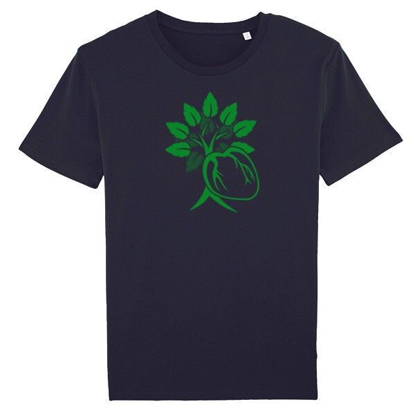RISOM – green heart (boy), black (Textil)