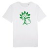 RISOM – green heart (boy), white (Textil)