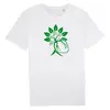 RISOM – green heart (boy), white (Textil)