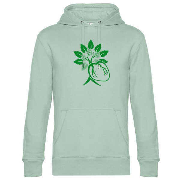 RISOM – green heart (kapu), aqua green (Textil)