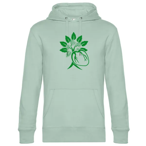 RISOM – green heart (kapu), aqua green (Textil)
