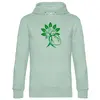 RISOM – green heart (kapu), aqua green (Textil)