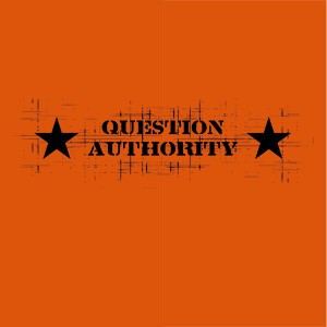 RISOM, question authority (boy), red cover
