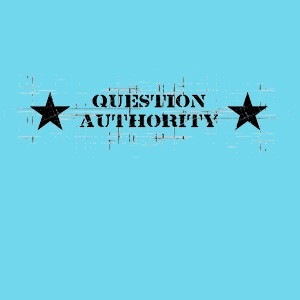 RISOM, question authority (boy), sunflower cover