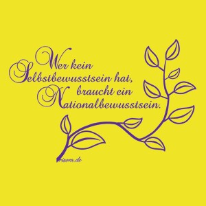 RISOM – selbstbewusstsein (girl), brazilian yellow (Textil)