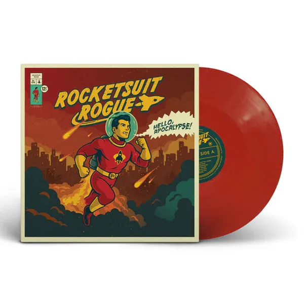 ROCKETSUIT ROGUE – hello apocalypse (yellow-black-splatter) (LP Vinyl)
