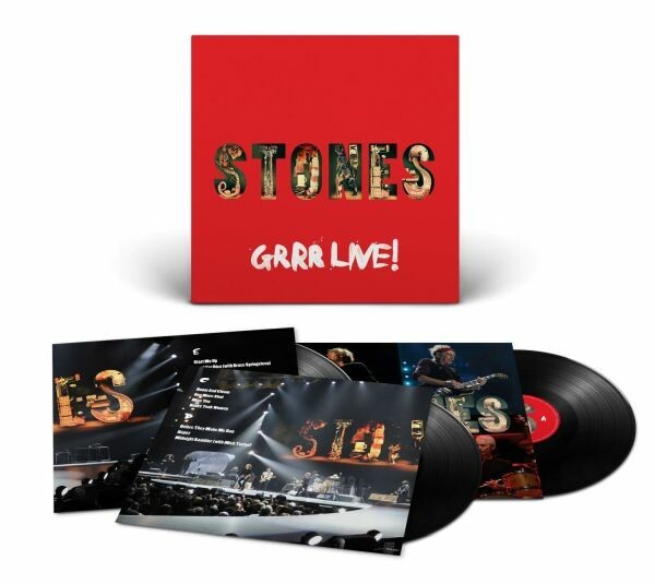 ROLLING STONES – grrr - live at newark (LP Vinyl)