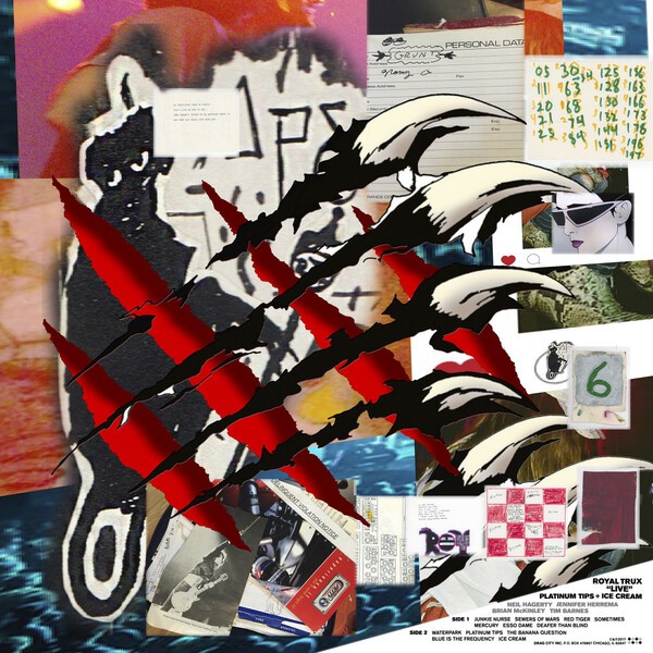 Cover ROYAL TRUX, platinum tips + ice cream