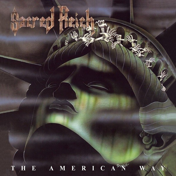 SACRED REICH, the american way cover