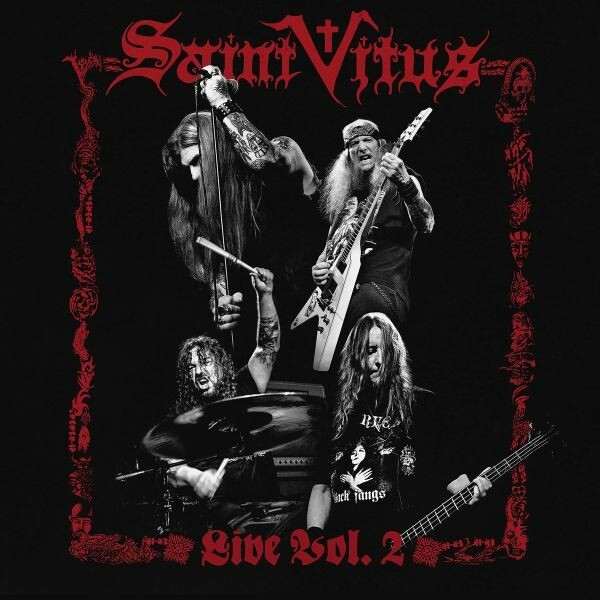 SAINT VITUS, live vol. 2 cover
